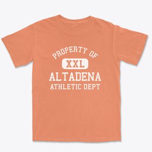 Altadena California Athletic Dept Premium Heavyweight T-shirt