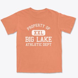 Big Lake Washington Athletic Dept Premium Heavyweight T-shirt
