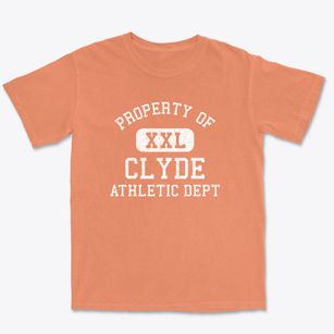 Clyde Missouri Athletic Dept Premium Heavyweight T-shirt