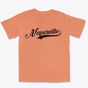 Naperville Illinois Vintage Team Premium Heavyweight T-shirt