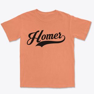 Homer Nebraska Vintage Team Premium Heavyweight T-shirt