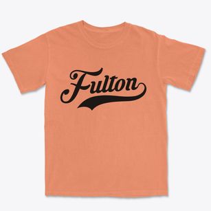 Fulton Indiana Vintage Team Premium Heavyweight T-shirt