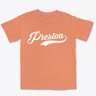 Preston Iowa Vintage Team Premium Heavyweight T-shirt