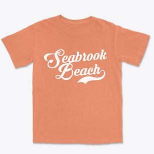 Seabrook Beach New Hampshire Vintage Team Premium Heavyweight T-shirt