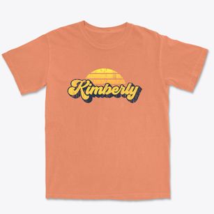 Kimberly Wisconsin Sublime Sunset Premium Heavyweight T-shirt
