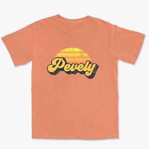 Pevely Missouri Sublime Sunset Premium Heavyweight T-shirt
