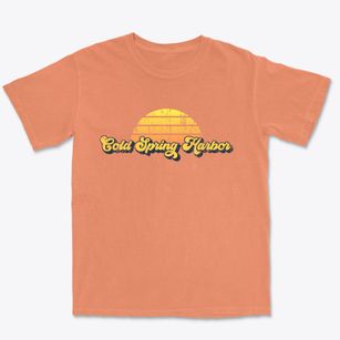 Cold Spring Harbor New York Sublime Sunset Premium Heavyweight T-shirt