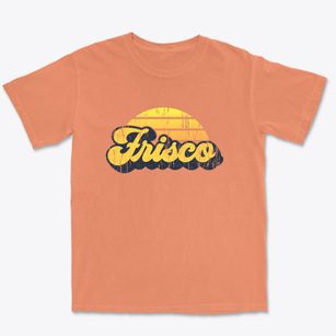 Frisco Colorado Sublime Sunset Premium Heavyweight T-shirt
