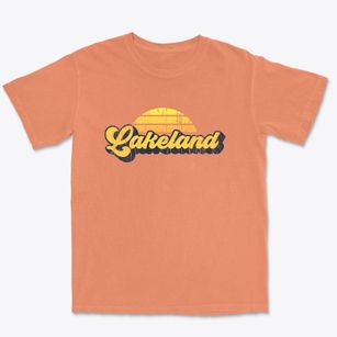 Lakeland New York Sublime Sunset Premium Heavyweight T-shirt