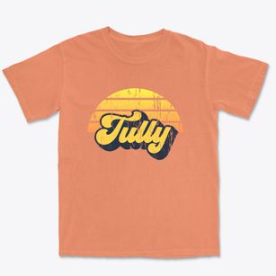 Tully New York Sublime Sunset Premium Heavyweight T-shirt