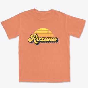 Roxana Illinois Sublime Sunset Premium Heavyweight T-shirt