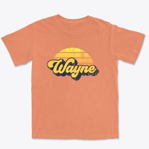 Wayne New York Sublime Sunset Premium Heavyweight T-shirt