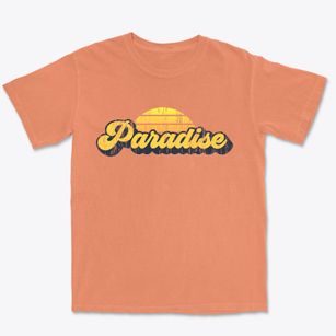 Paradise Utah Sublime Sunset Premium Heavyweight T-shirt