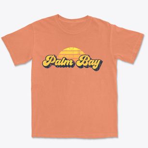 Palm Bay Florida Sublime Sunset Premium Heavyweight T-shirt