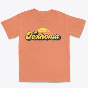 Texhoma Texas Sublime Sunset Premium Heavyweight T-shirt