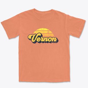 Vernon Utah Sublime Sunset Premium Heavyweight T-shirt