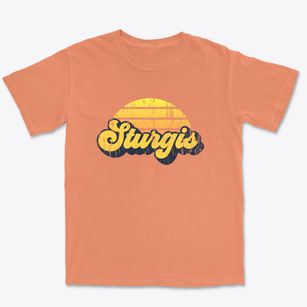Sturgis Mississippi Sublime Sunset Premium Heavyweight T-shirt