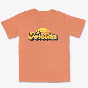 Teresita Oklahoma Sublime Sunset Premium Heavyweight T-shirt