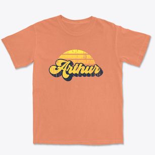 Arthur Nebraska Sublime Sunset Premium Heavyweight T-shirt