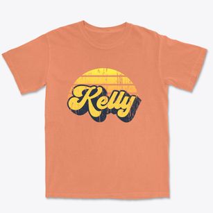 Kelly Wyoming Sublime Sunset Premium Heavyweight T-shirt