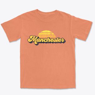 Manchester Tennessee Sublime Sunset Premium Heavyweight T-shirt