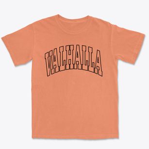 Valhalla New York Trendy Block Premium Heavyweight T-shirt