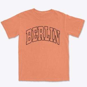 Berlin New York Trendy Block Premium Heavyweight T-shirt