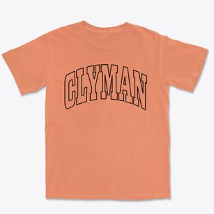 Clyman Wisconsin Trendy Block Premium Heavyweight T-shirt