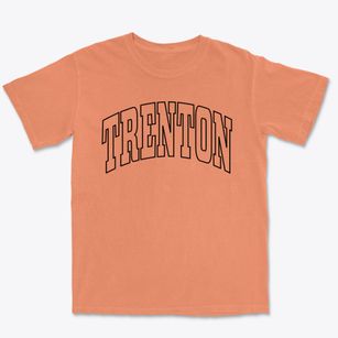 Trenton Kentucky Trendy Block Premium Heavyweight T-shirt