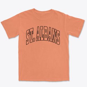 St. Albans West Virginia Trendy Block Premium Heavyweight T-shirt