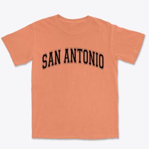 San Antonio Texas Varsity Premium Heavyweight T-shirt