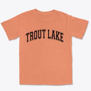 Trout Lake Washington Varsity Premium Heavyweight T-shirt