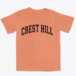 Crest Hill Illinois Varsity Premium Heavyweight T-shirt