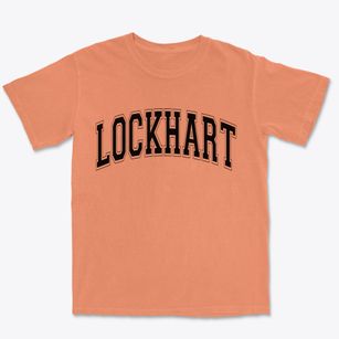 Lockhart Texas Varsity Premium Heavyweight T-shirt