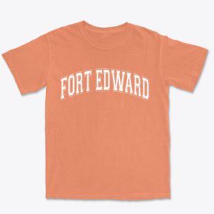 Fort Edward New York Varsity Premium Heavyweight T-shirt