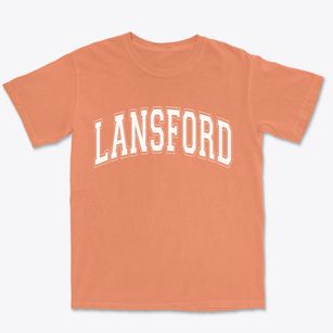 Lansford Pennsylvania Varsity Premium Heavyweight T-shirt