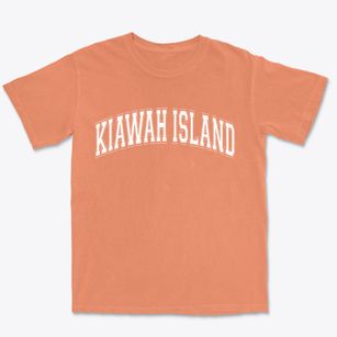 Kiawah Island South Carolina Varsity Premium Heavyweight T-shirt