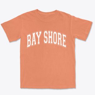 Bay Shore New York Varsity Premium Heavyweight T-shirt