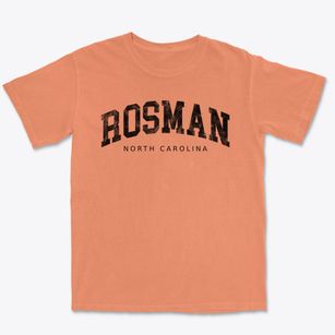 Rosman North Carolina Urban Vibe Premium Heavyweight T-shirt
