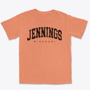 Jennings Missouri Urban Vibe Premium Heavyweight T-shirt