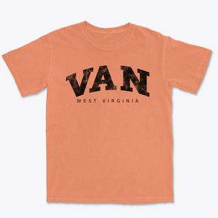 Van West Virginia Urban Vibe Premium Heavyweight T-shirt