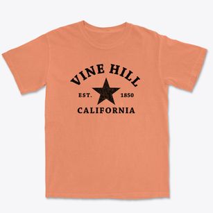 Vine Hill California Star Premium Heavyweight T-shirt