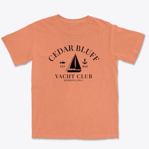 Cedar Bluff Virginia Yacht Club Premium Heavyweight T-shirt