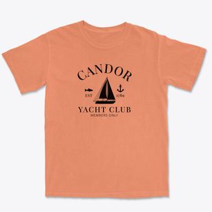 Candor North Carolina Yacht Club Premium Heavyweight T-shirt