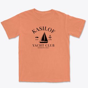 Kasilof Alaska Yacht Club Premium Heavyweight T-shirt
