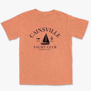 Cainsville Missouri Yacht Club Premium Heavyweight T-shirt