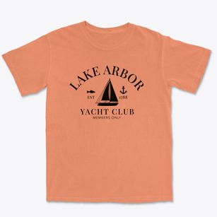 Lake Arbor Maryland Yacht Club Premium Heavyweight T-shirt