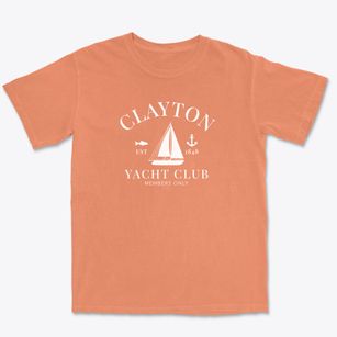 Clayton Wisconsin Yacht Club Premium Heavyweight T-shirt