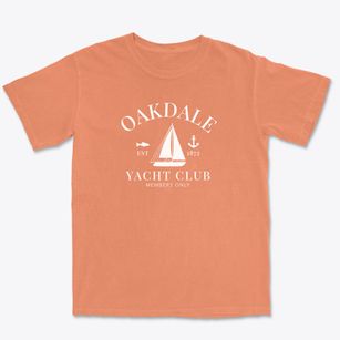 Oakdale Nebraska Yacht Club Premium Heavyweight T-shirt