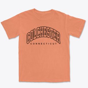 Colchester Connecticut Inline Premium Heavyweight T-shirt